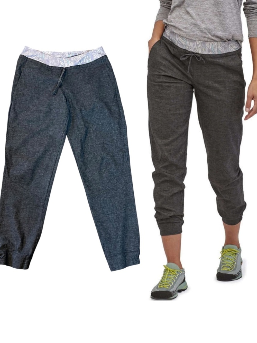 Patagonia Hampi Rock Pants Jogger Style With Soft Waistband